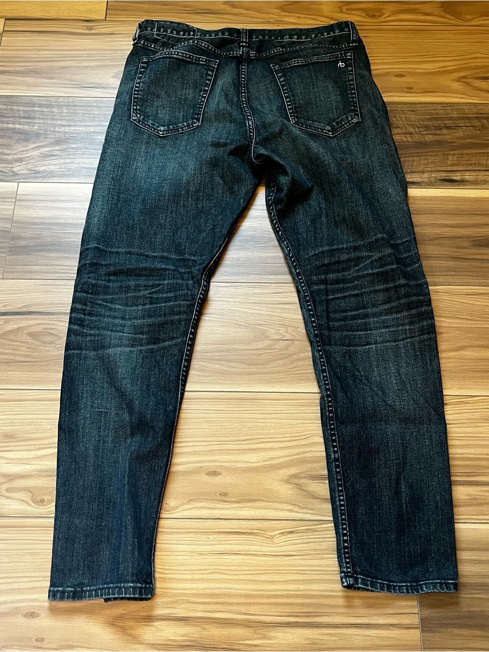 Rag & Bone Fit 2 Slim Dark Wash Color Ainsley Men’s Size 34x30 - Picture 5 of 11